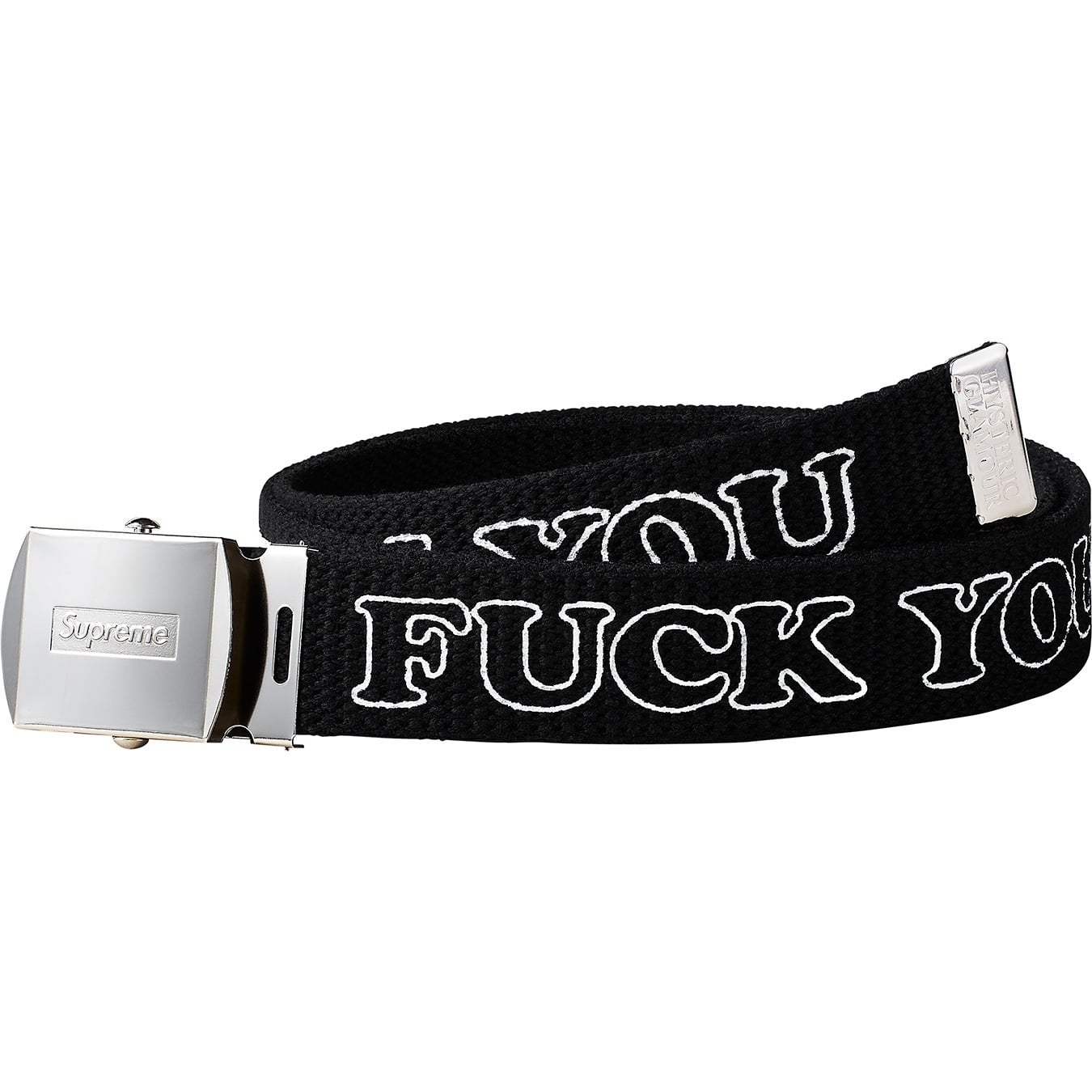 Supreme/HYSTERIC GLAMOUR Fuck You Belt view 4